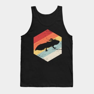 Retro 70s Axolotl Tank Top